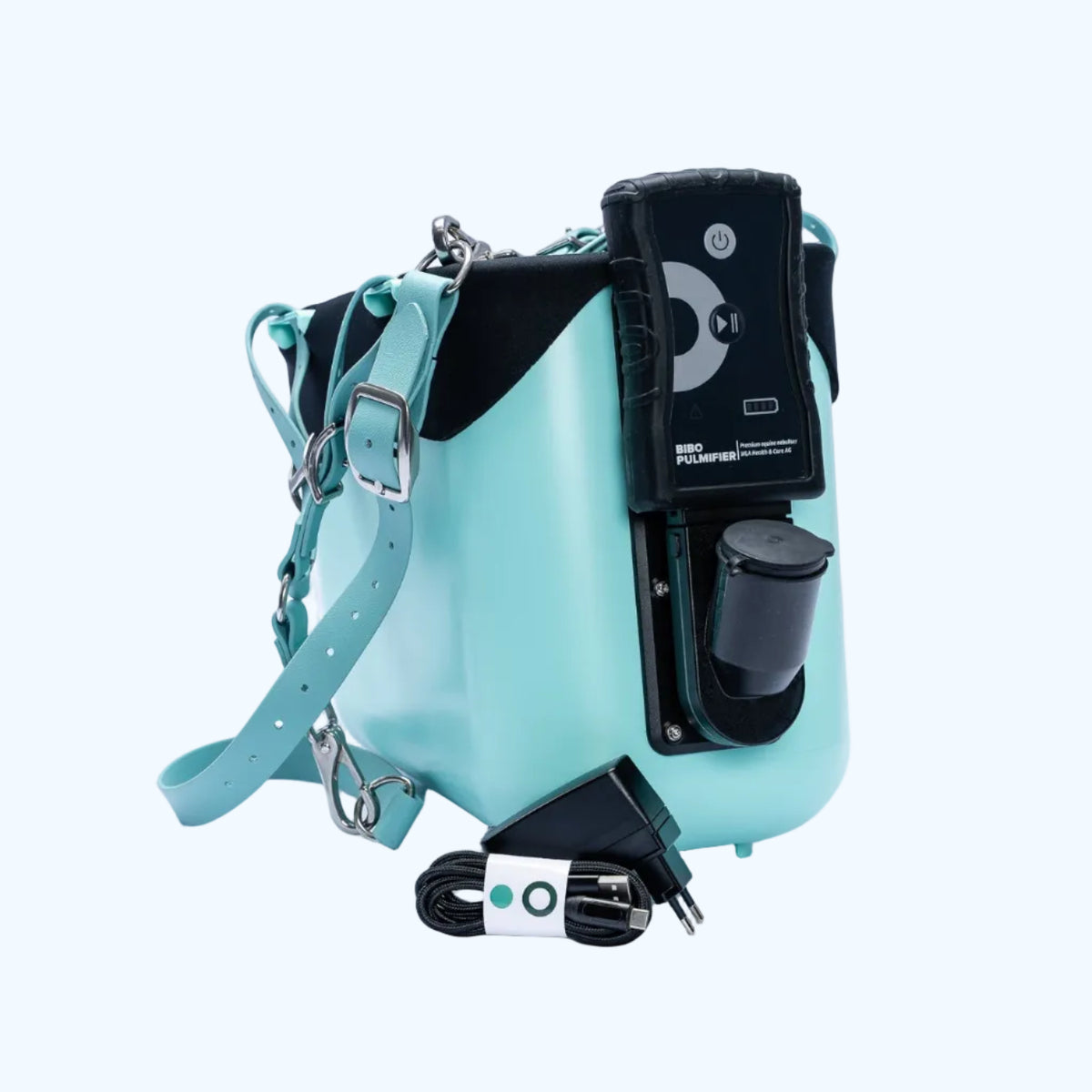 BIBO Pulmifier® mit PE PureFit Maske in Lagoon #farbe_lagoon